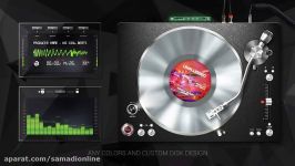 پروژه آماده افترافکت Videohive Audio React DJ Turntable Music Visualizer