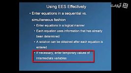 10  Using EES Effectively