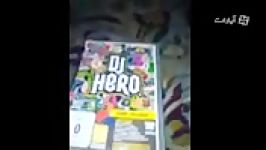 انباکسینگ بازی DJ HERO بر روی کنسول ps3