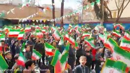 پخش سرود ملی ایران به مناسبت دهه فجر