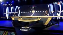 کریستیانو رونالدو جایزه 2014 Globe Soccer را دریافت کرد