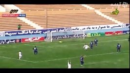 گل هوشمندانه علیپور مهاجم 19 ساله پرسپولیس