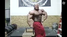 Phil Heath Gym Posing