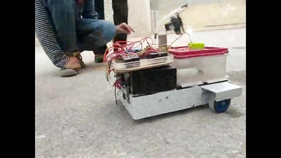ساخت ربات مدرسه راهنمایی شاهد شهرستان گراش