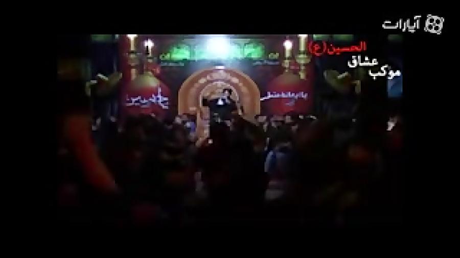 شب نهم الشاعر الرادود شیخ مصطفی چلداوی ابو حسین