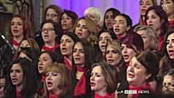 طنین سرود ای ایران در کلیسای سنت کلوتیلد پاریس  ارکستر فیلارمونیک پاریس شرقی