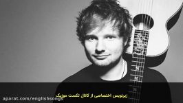 ترجمه آهنگ Ed Sheeran  Happier