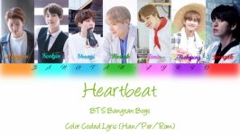 لیریک فارسی heartbeat 10d BTS