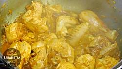 طرز تهیه بریانی مرغ غذا مشهور هندی پاکستانی