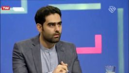 بحث جدل جنجالی مجری جهان آرا صادق خرازی پیرامون حسن روحانی