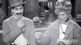 Marx Brothers  Go West  Train Station Sketch