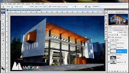 آموزش پست پروداکشن حرفه ای معماری در فتوشاپ