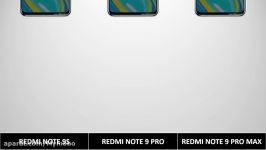 مقایسه دو گوشی REDMI NOTE 9S REDMI NOTE 9 PRO REDMI NOTE 9 PRO MAX
