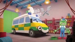 Amber The Ambulance Visits Geckos Garage   Ambulance Videos for Children