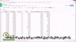 آموزش گوگل شیت Google Sheets قسمت 7 3