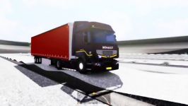 تست فیزیک کابین کشنده Euro Truck Simulator 2