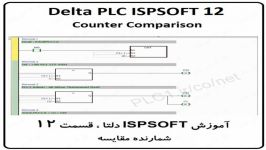 آموزش ISPSoft دلتا ،12، Delta PLC ، کانتر مقایسه