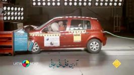 تست تصادف Renault Clio Mio