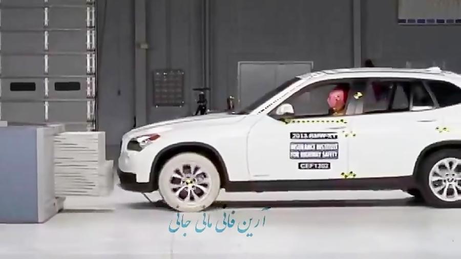 تست تصادف BMW X1 CRASH TEST