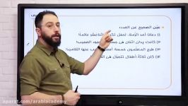 تست به تست عربی یاد بگیرید،در آکادمی عربی استاد ترابی .قسمت 2