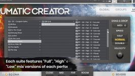 Drumatic Creator  Kontakt Sample Library