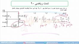 جلسه 139 فیزیک یازدهم  به هم بستن مقاومت‌ها 13 تست ریاضی 90  محمد پوررضا