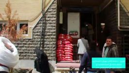توزیع بسته های ارزاق خوراکی بهداشتی توسط دختران غیر ایرانی در قم