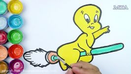 آموزش نقاشی شخصی کارتونی کاسپر نقاشی برای کودکانهنر نقاشی برای همه