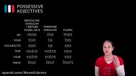 Lesson 34. French Possessive Adjectives Feminine Singular