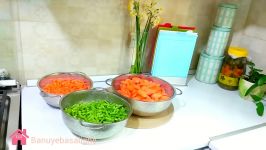 راهنمای خانه تکانی ۴؛ آماده کردن سبزیجات حبوبات فریزری به روش بلانچ کردن سبزیج