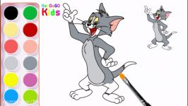 آموزش نقاشی تام جری آموزش نقاشی موش گربه آموزش نقاشی شخصیت های کارتونی