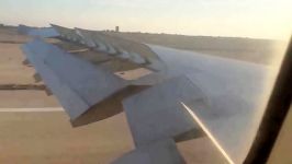 Mahanair airbus 300 600 Landing at Kish airport