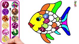 آموزش نقاشی ماهی زیبا  نقاشی ماهی  نقاشی کودک