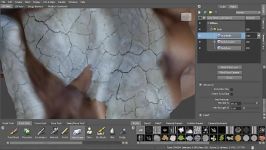 نقاشی ایجاد بافت شخصیت Ptex در Maya Mudbox