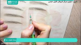 آموزش تتو ابرو  تاتو صورت  تاتو بدن طراحی الگوی میکروبلیدینگ 28423118 021