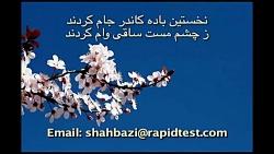 عراقی دیوان اشعار نخستین باده کاندر جام کردند هژبر