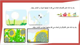 اسلایدعلوم دوم دبستان مبحث سرگذشت دانهانتشار دانه ها