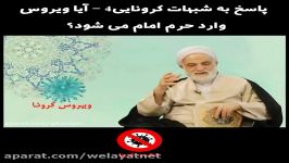 پاسخ به شبهات کرونایی4  آیا ویروس وارد حرم امام می شود؟