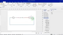 آموزش کار برنامه ویزیو قسمت 2 ترسیم مدار الکتریکی