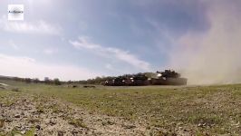 M1A1 Abrams 120mm Smoothbore Cannon in Action