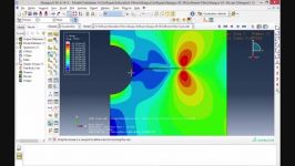 ایجاد رشد ترک Crack در صفحه به روش XFEM در Abaqus