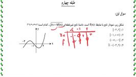 پاسخ تشریحی سری سوم تابع جمعبندی کنکور99