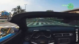 لذت ماشین سواری در کیش  دوج شارجر شرولت کامارو  قسمت 1
