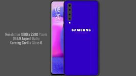 Samsung Galaxy A90s  48MP Selfie Camera 5G Specification features 2019