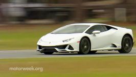 Flying Around the Track in the 2020 Lamborghini Huracan EVO  Mw Track Test