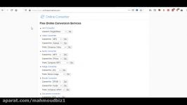 ترفند  تبدیل فایل های مختلف به پسوندها فرمت مختلف به صورت آنلاین