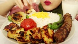 سوگندفود چالش خوردن کباب  فود اسمر ایرانی