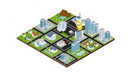 پروژه آماده افترافکت Videohive Isometric Map Builder 21085909