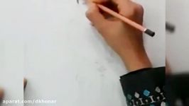 طراحی مداد کنته