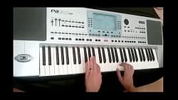 آهنگ غمگین آذربایجانیشفا korg pa50